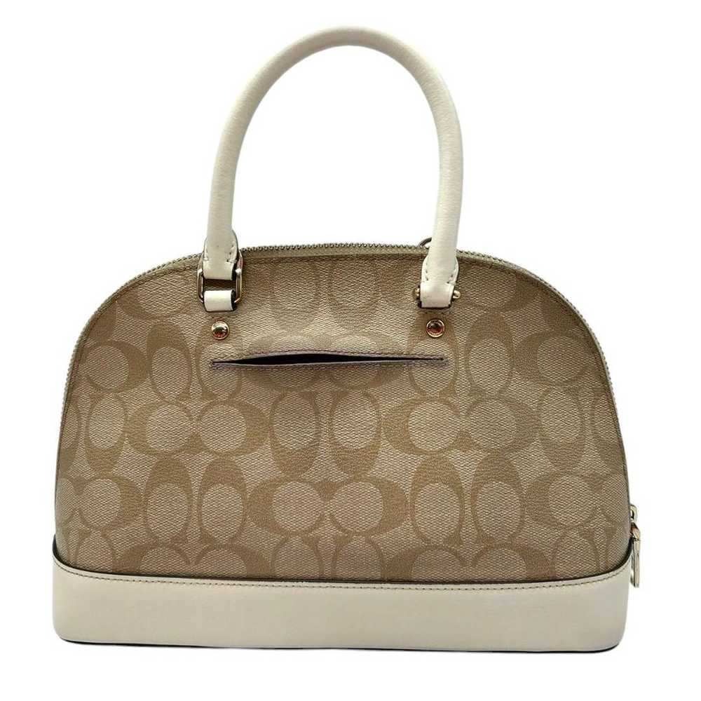 Coach Handbag S60 Signature PVC Dome-shaped 2way … - image 2