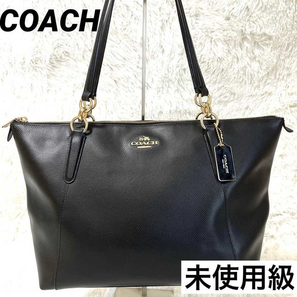 Unused Class Coach Business Shoulder Tote Bag Bla… - image 1