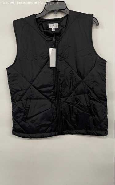 Socialite Black Puffer Vest - Size S/M