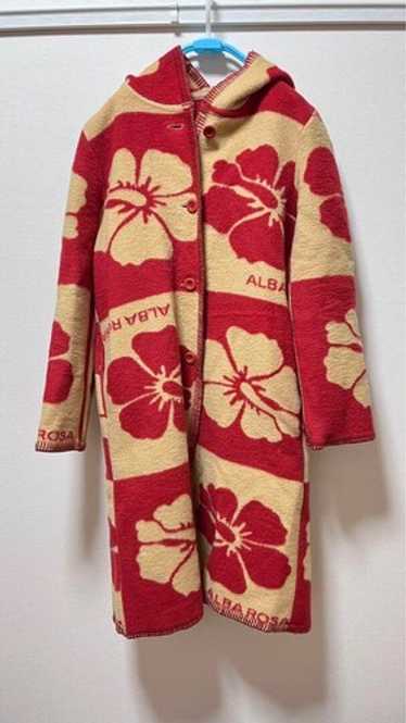 Alba rosa blanket coat - Gem