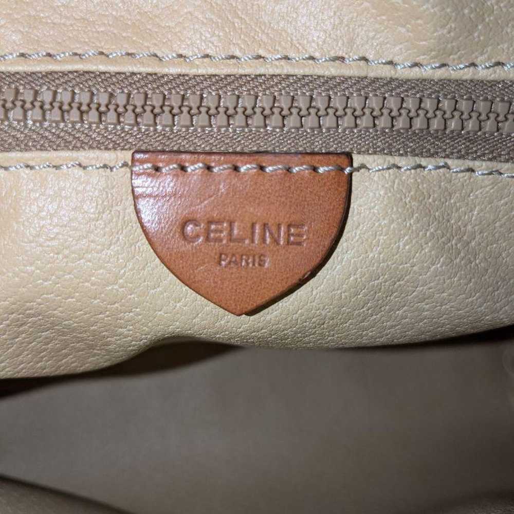 CELINE Old Macadam Pattern Pouch Second Bag Clutch - image 10