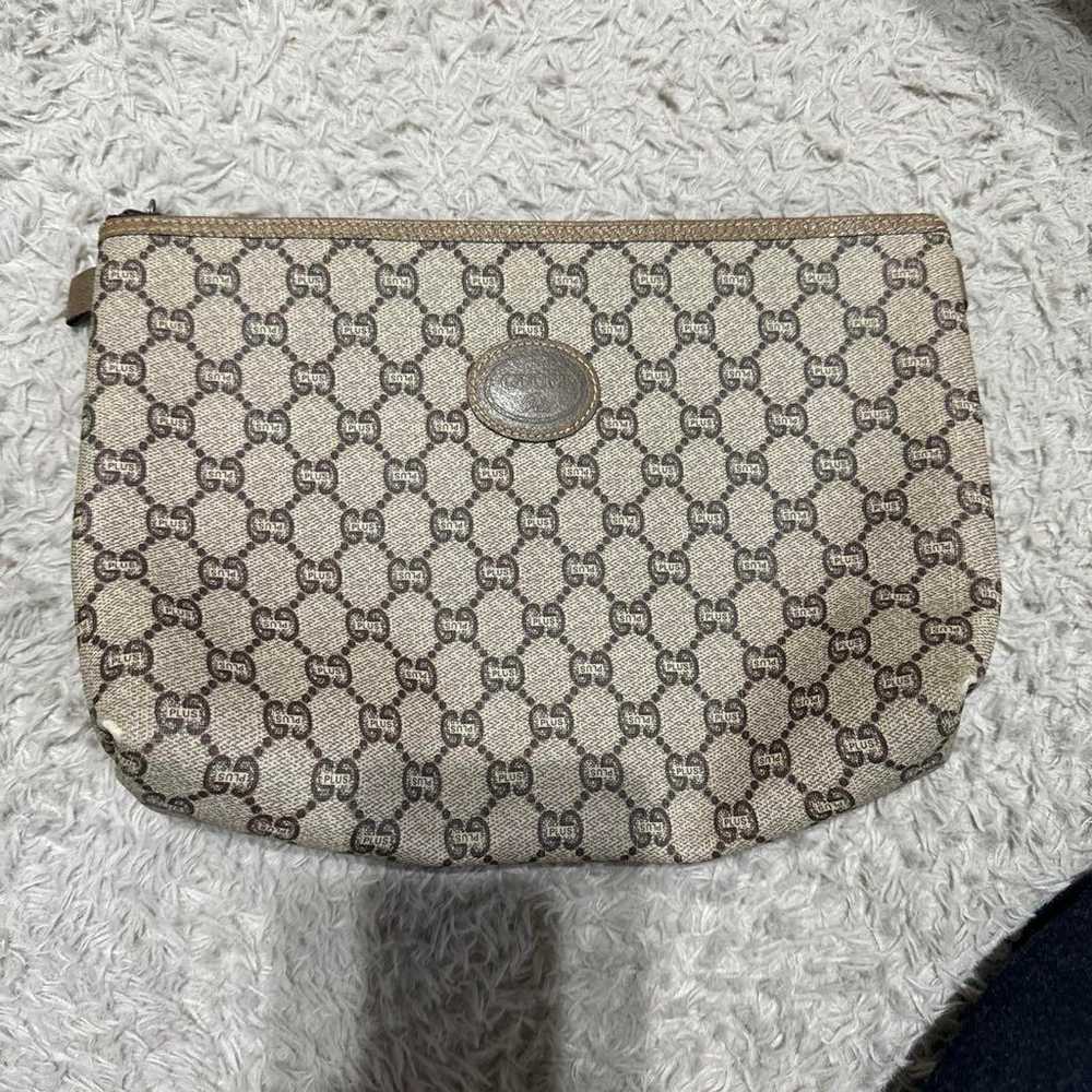 Old Gucci Pouch Clutch Bag - image 1