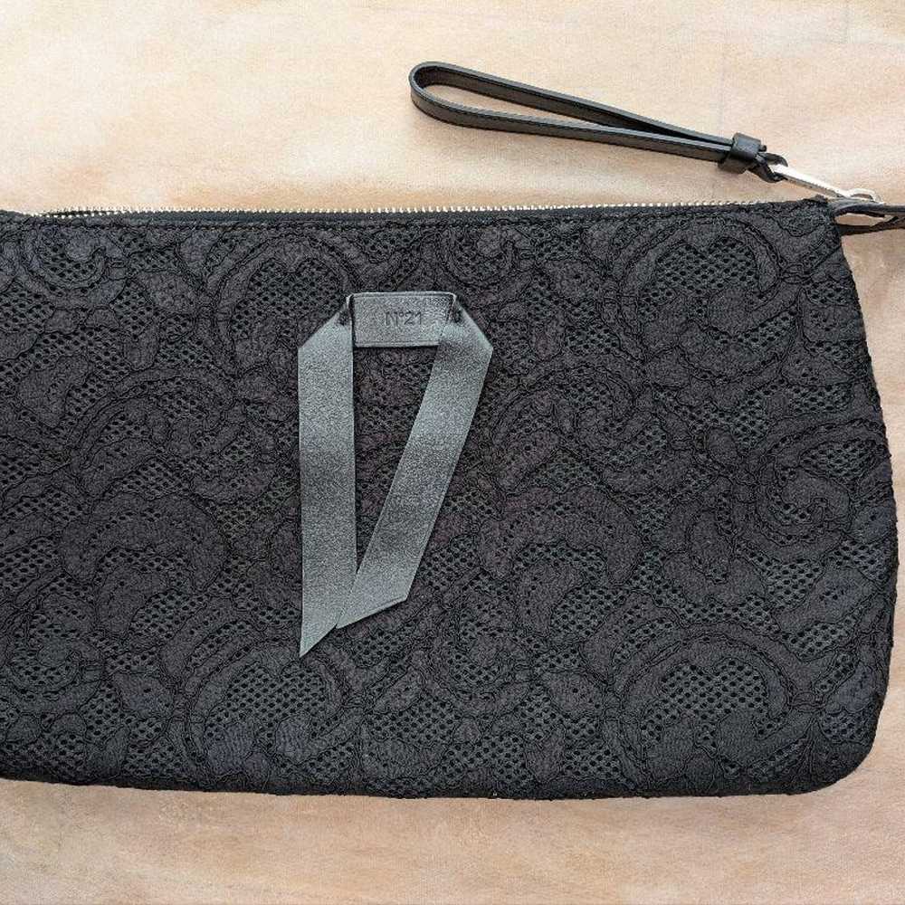 No.21 Clutch Bag Black Lace. - image 1