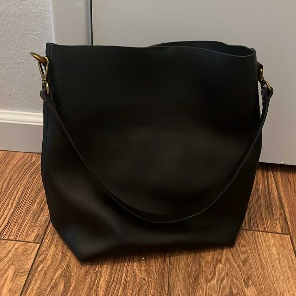 Madewell Transport Bucket Bag Black - image 4