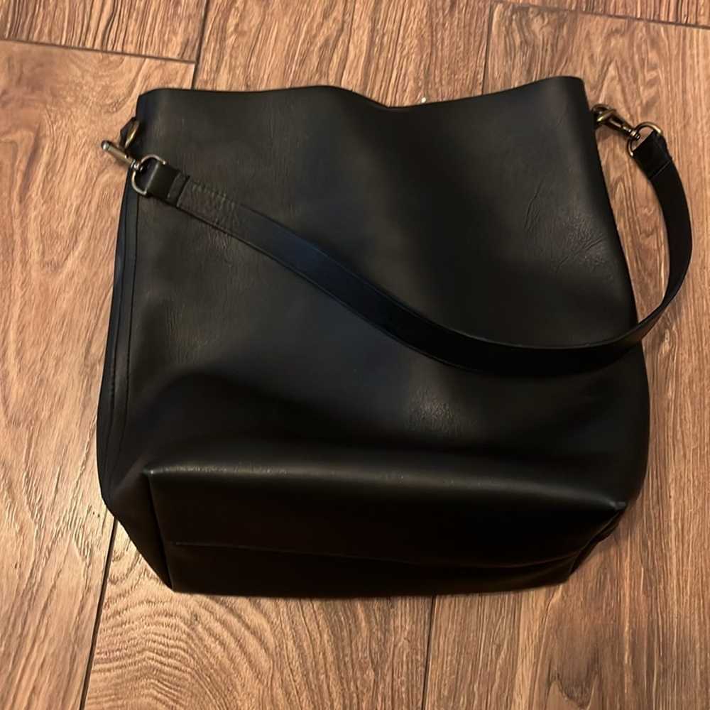 Madewell Transport Bucket Bag Black - image 6