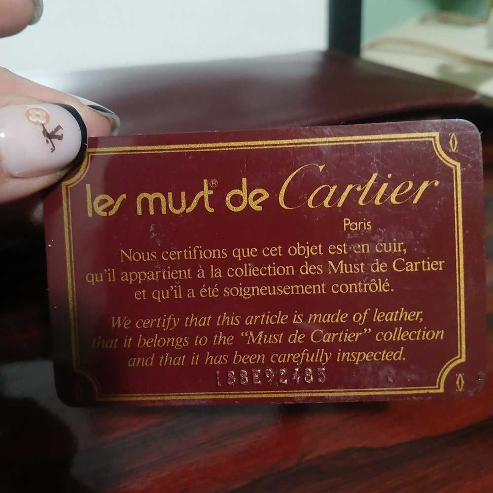 EUC Cartier Must de Cartier Vintage Clutch - image 11