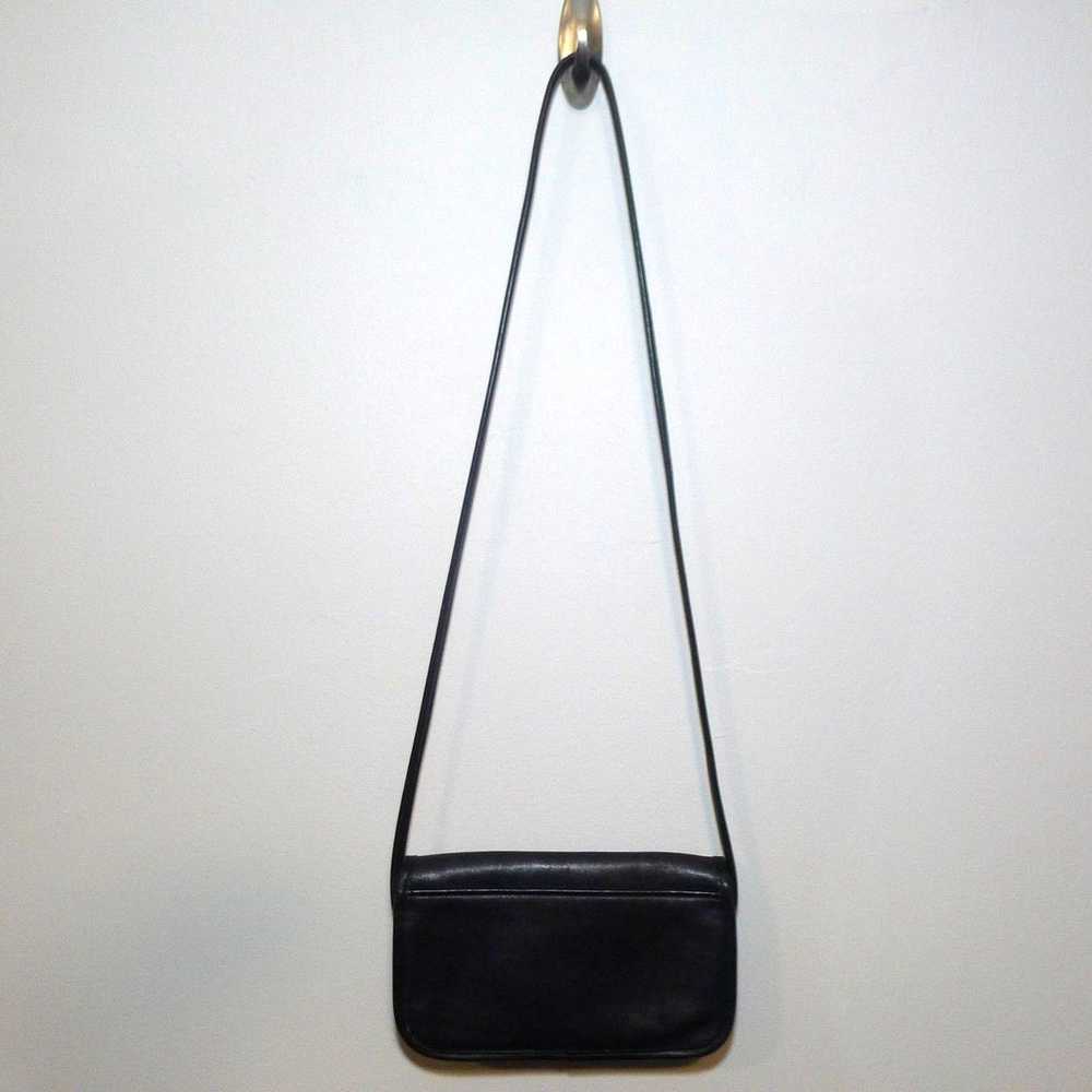 Vintage Coach Turnlock Dinky Crossbody Bag - Black - image 4