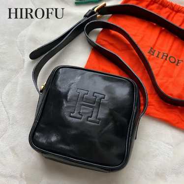 Brand new HIROFU shoulder bag mini leather black - image 1