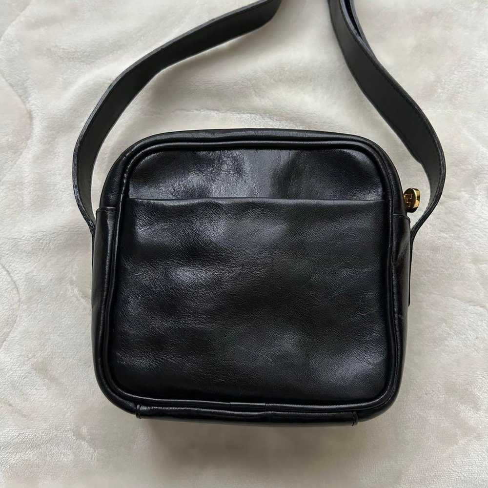 Brand new HIROFU shoulder bag mini leather black - image 3