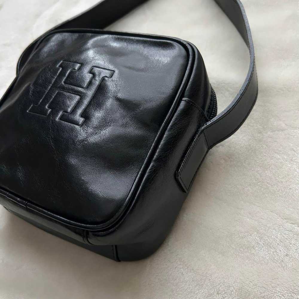 Brand new HIROFU shoulder bag mini leather black - image 4