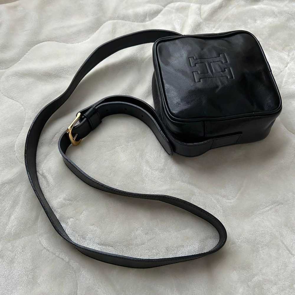 Brand new HIROFU shoulder bag mini leather black - image 7