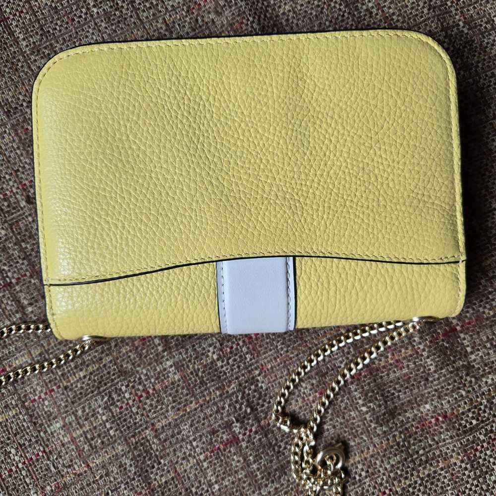 Coach Georgie in Colorblock, yellow and white - image 6