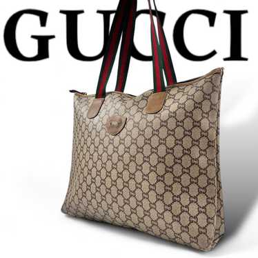 GUCCI Gucci Plus tote bag shoulder strap Sherry L… - image 1