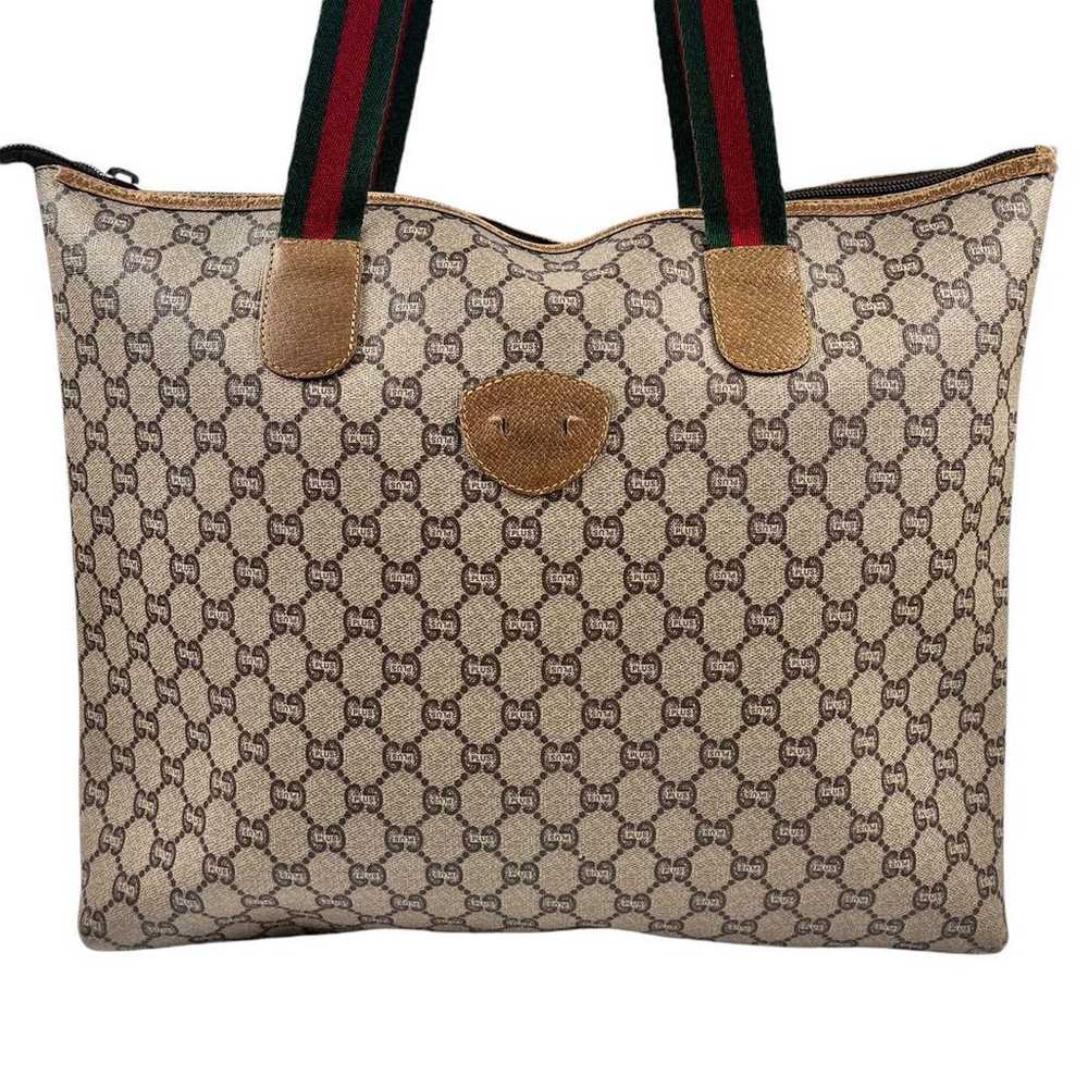 GUCCI Gucci Plus tote bag shoulder strap Sherry L… - image 3