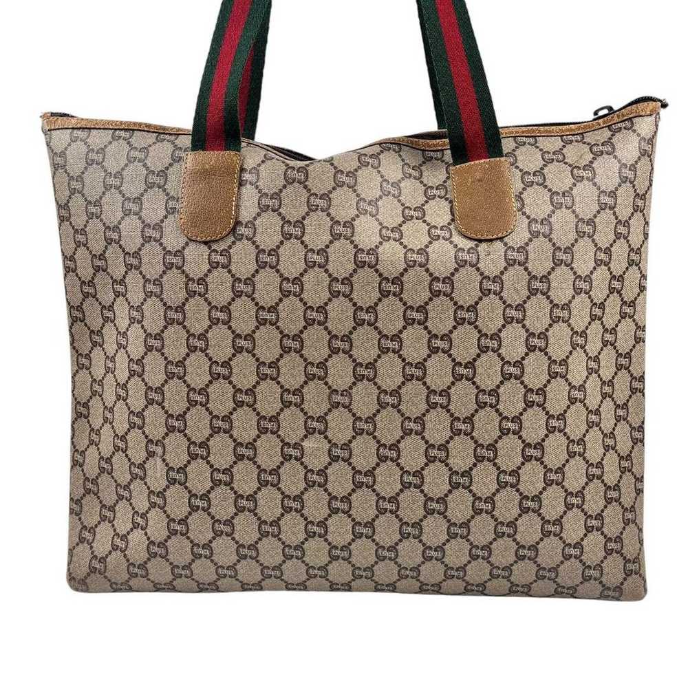 GUCCI Gucci Plus tote bag shoulder strap Sherry L… - image 4