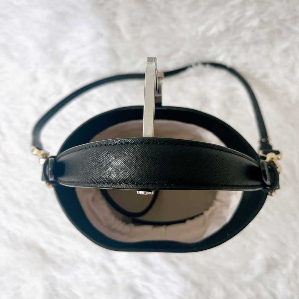 Kate Spade Small Bucket Bag 2way Black Drawstring - image 5