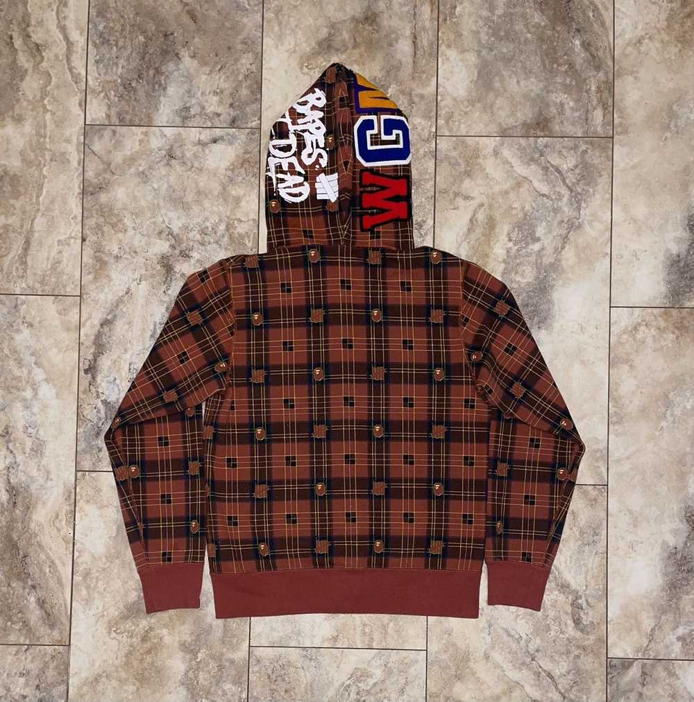 Bape × Undefeated Bape x Undefeated Plaid Check S… - image 2