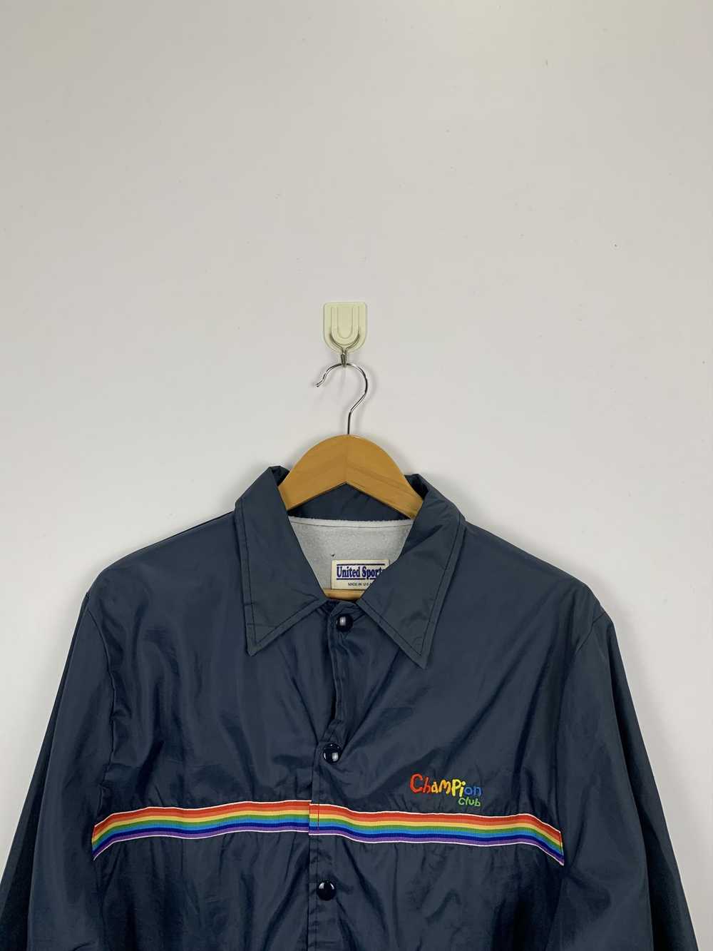 Made In Usa × Vintage Vintage 90s United Sports R… - image 2