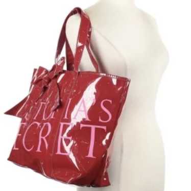 Victoria Secret Vintage Tote Bag With Bow Large Re