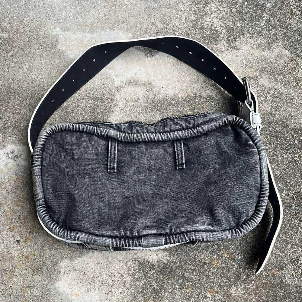 diesel denim shoulder bag - image 4