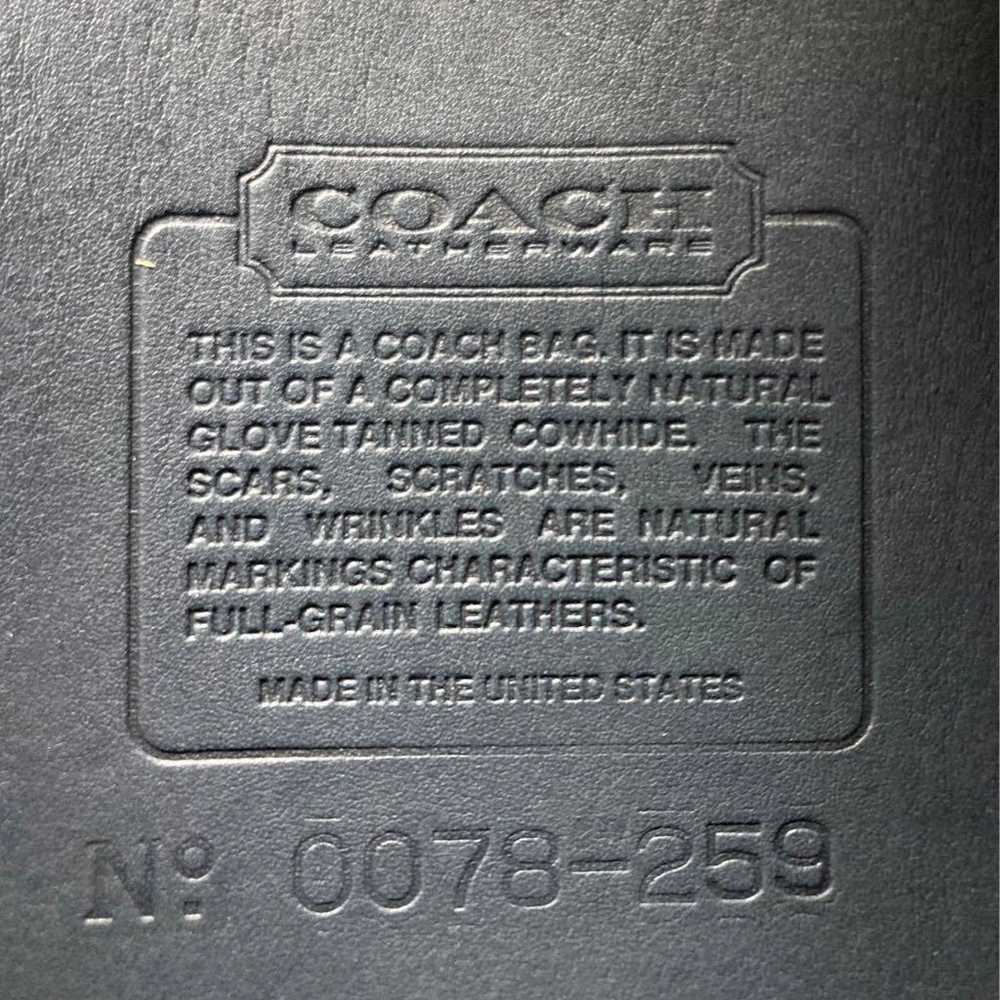 【Excellent Condition】COACH Old Coach Shoulder Bag… - image 9