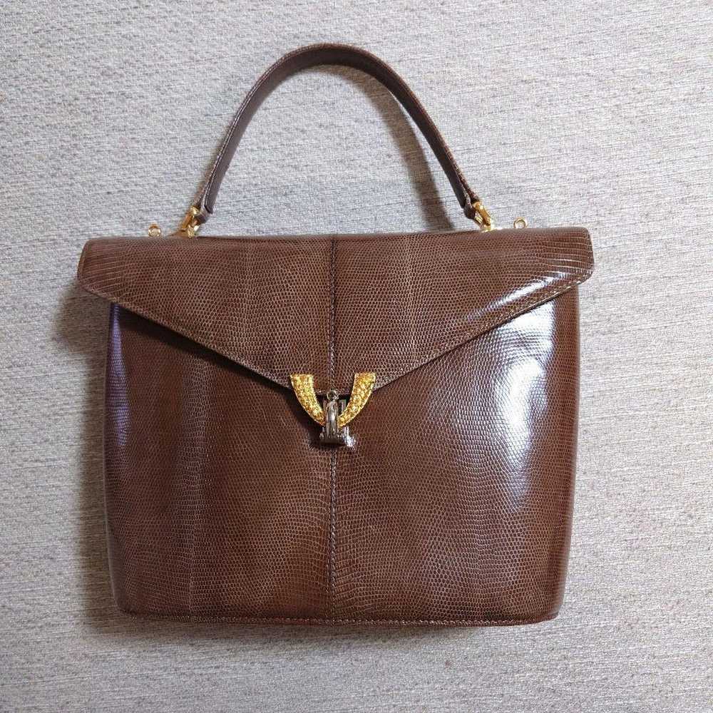 Genuine leather handbag. - image 1