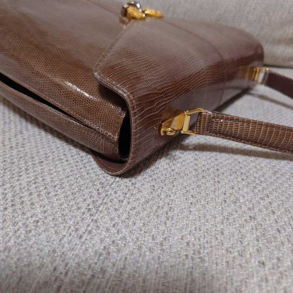 Genuine leather handbag. - image 7