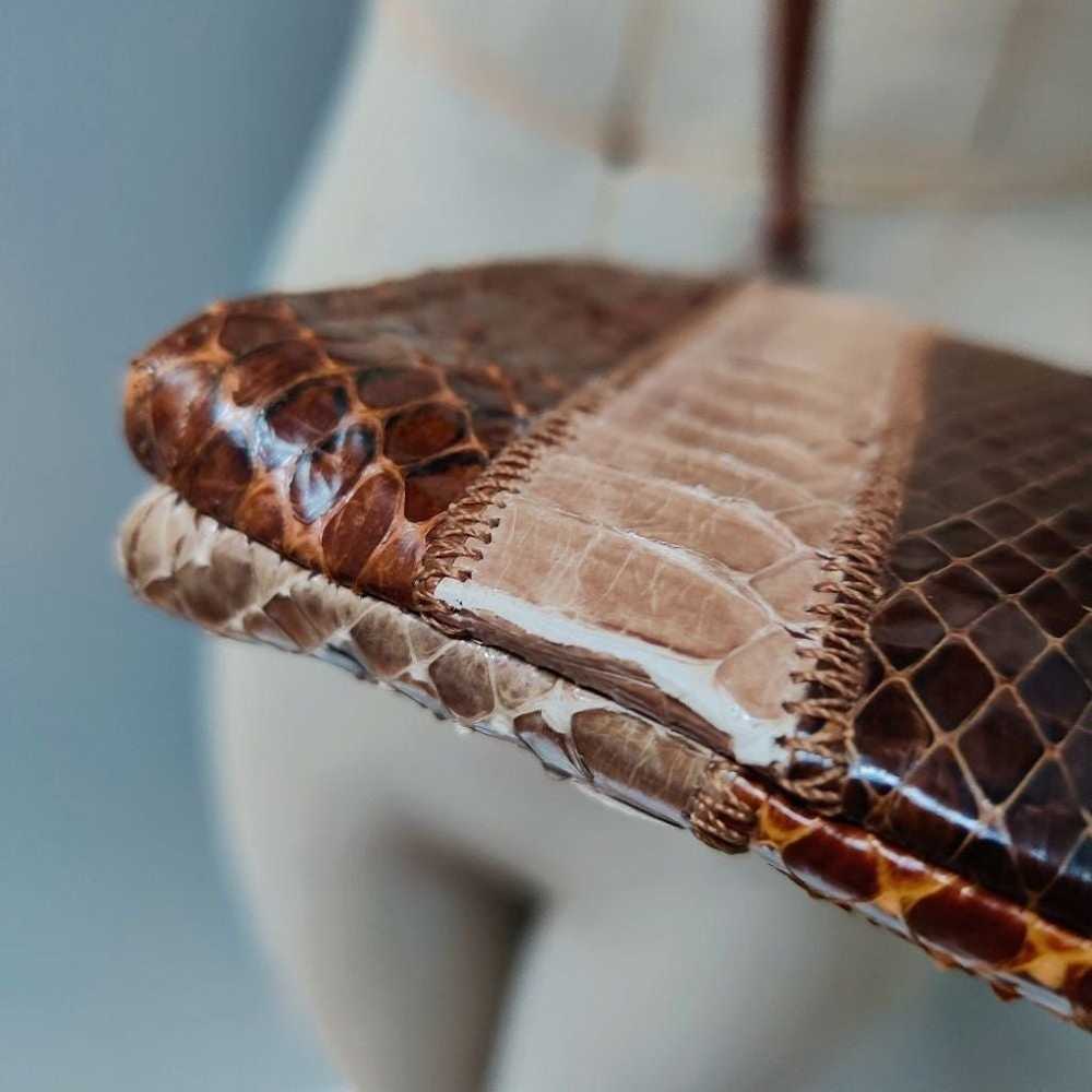 Palizzio Vintage Snakeskin Purse - image 4