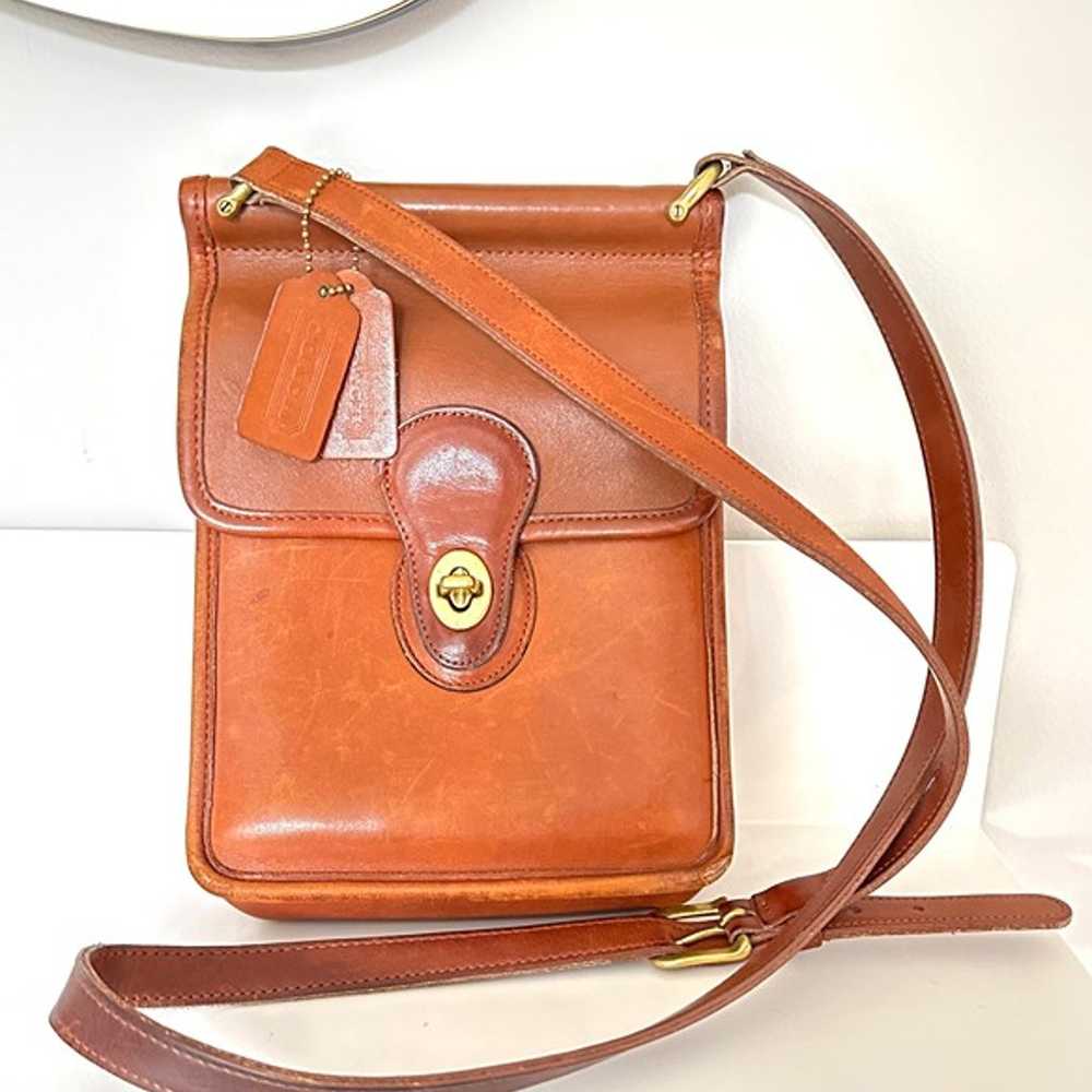 Vintage 90’s Coach Murphy Turn Lock Single Flap L… - image 12