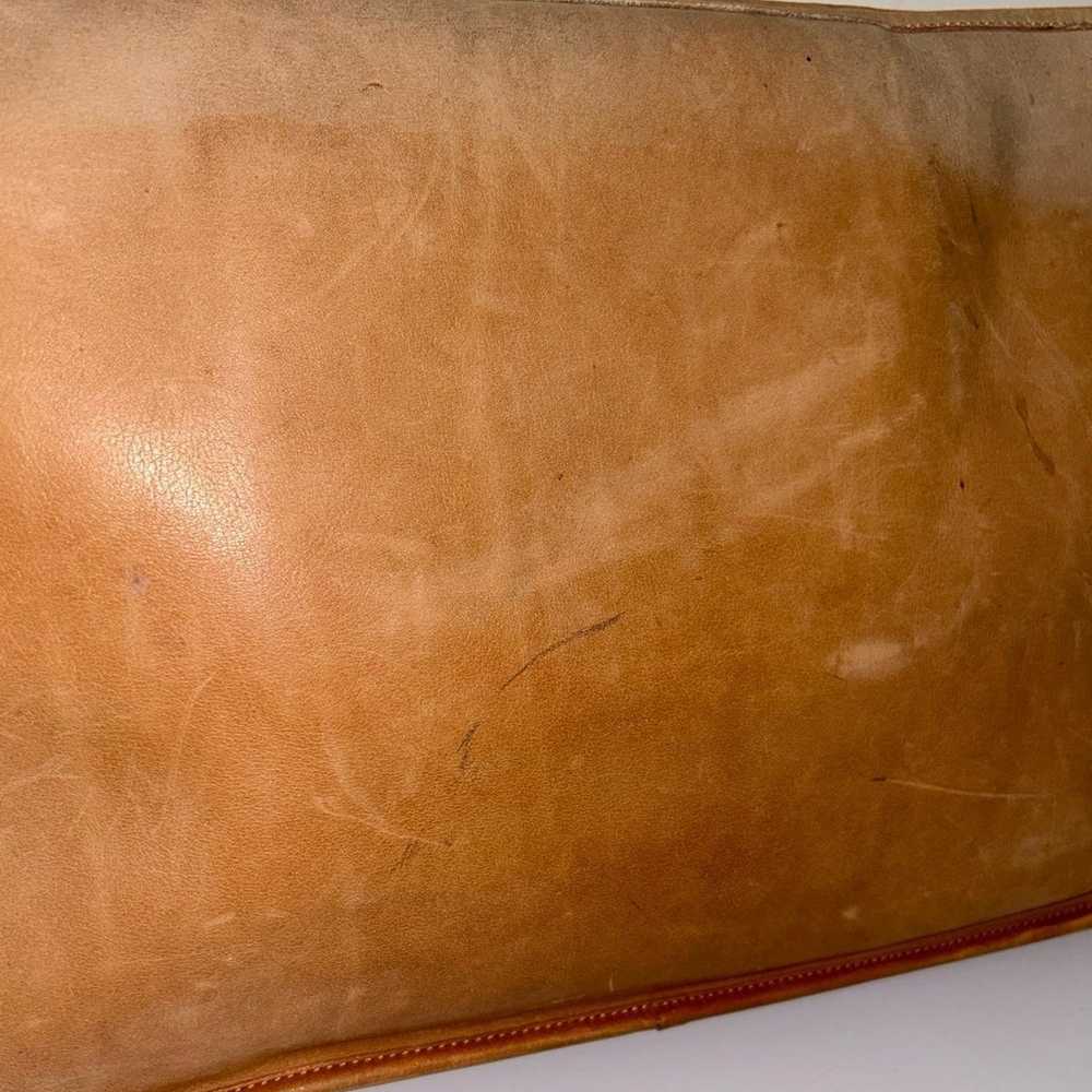 Coach Vintage 1970 Talon Leather Zipper Clutch Bag - image 4