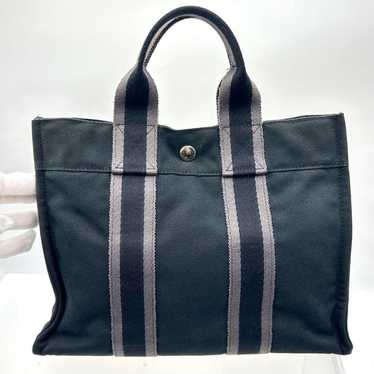 【Hermes】Faubourg Toile PM Handbag