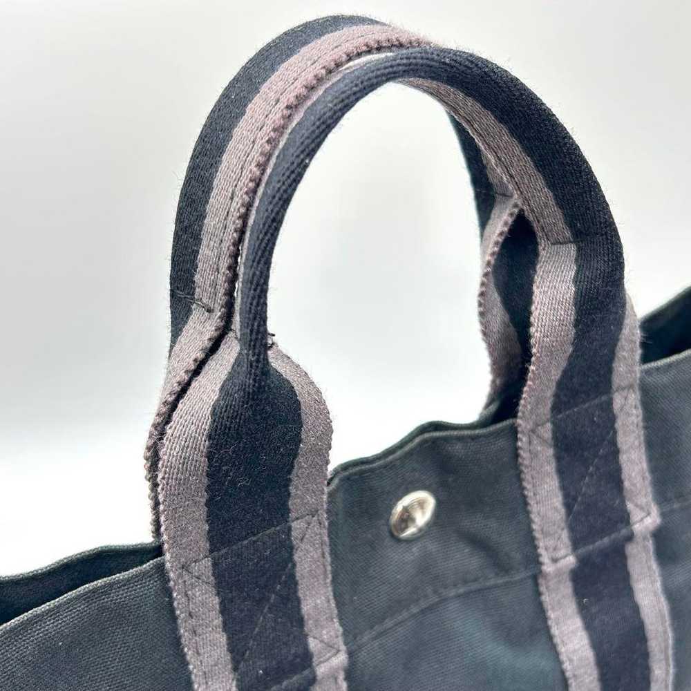 【Hermes】Faubourg Toile PM Handbag - image 3