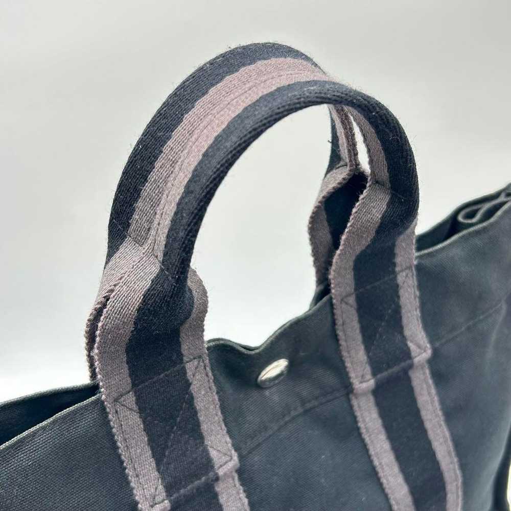 【Hermes】Faubourg Toile PM Handbag - image 4