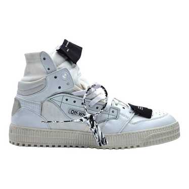 Off-White Off-Court leather high trainers - image 1