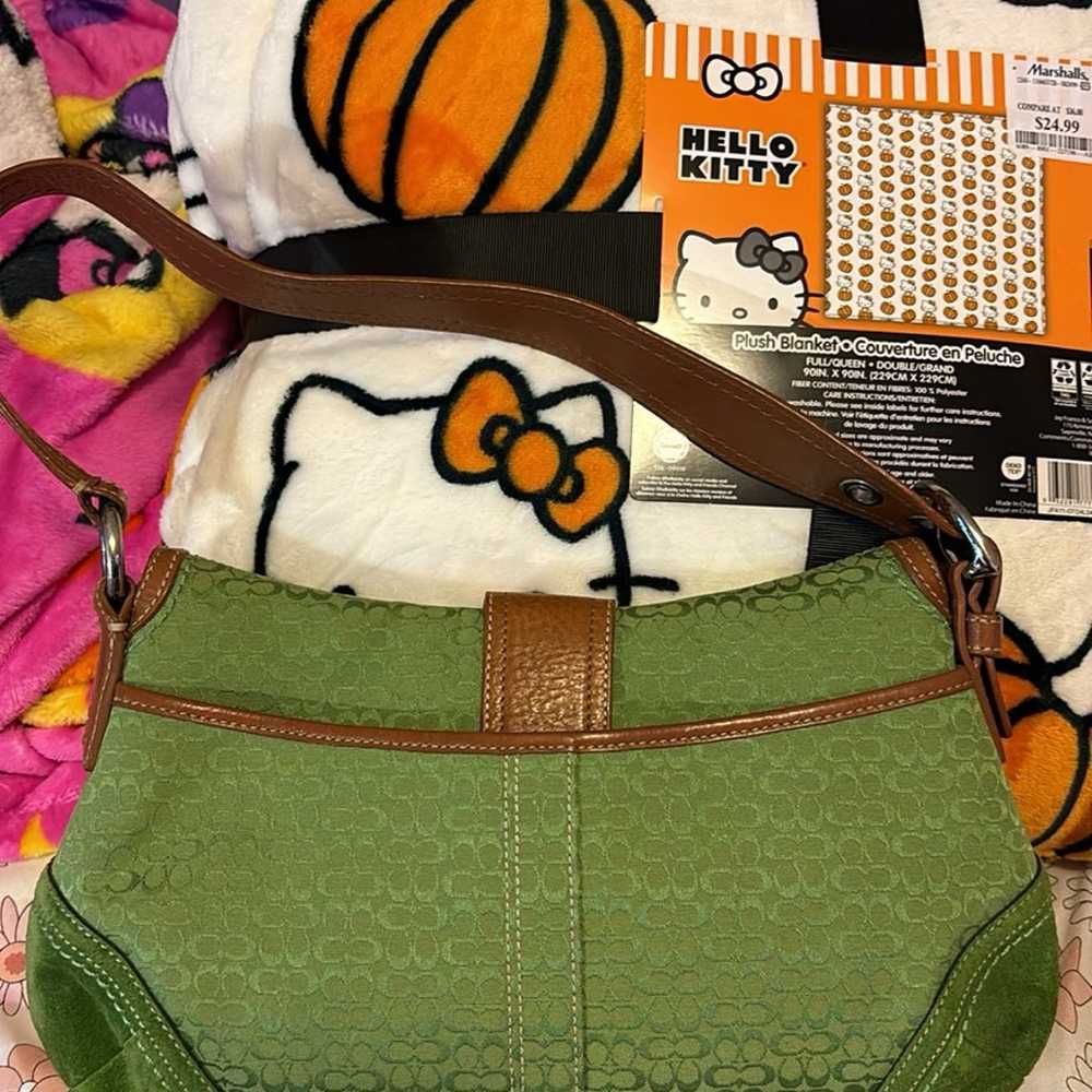 Coach soho shoulder bag Green - image 2