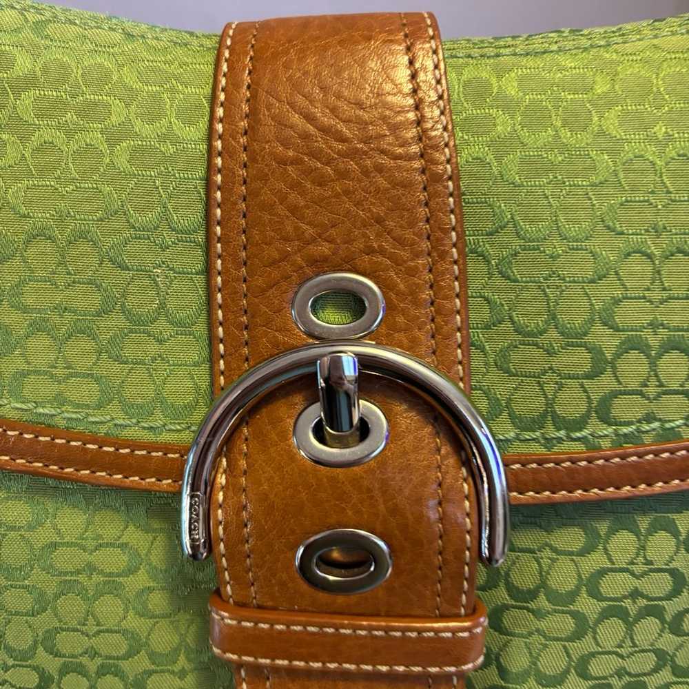 Coach soho shoulder bag Green - image 5