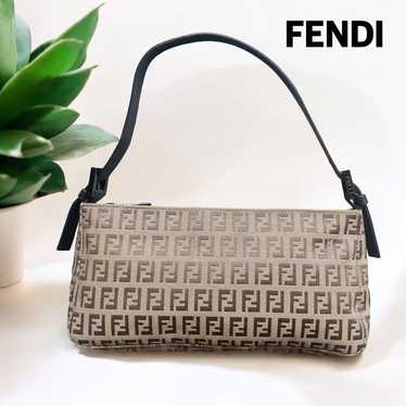 FENDI Zucca accessory pouch.