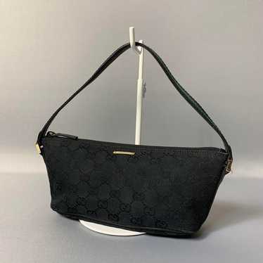 67B107｜Gucci GG canvas Sherry line accessory pouch