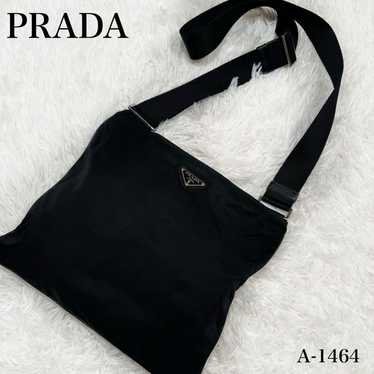 Excellent condition ✨ PRADA triangle logo tessuto… - image 1