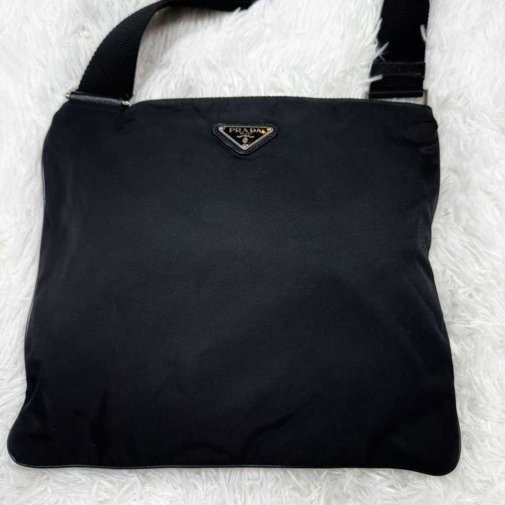 Excellent condition ✨ PRADA triangle logo tessuto… - image 3