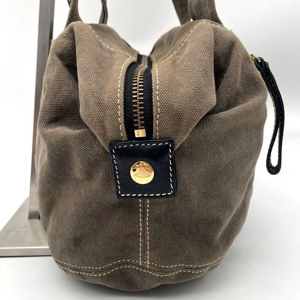 【Hard to find】Vivienne Westwood tote bag Orb canv… - image 6