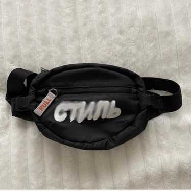 heron Preston стиль fanny pack