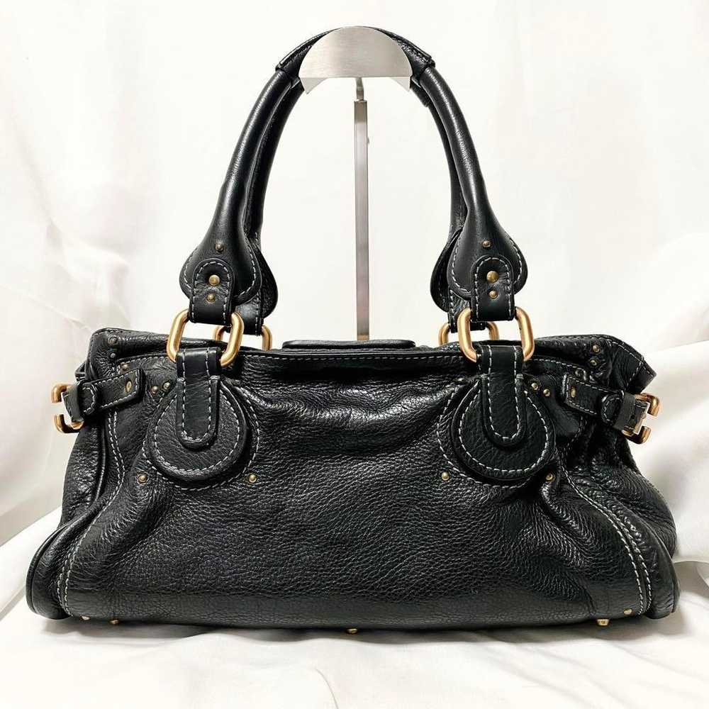 【Great condition】Chloe Paddington Shoulder Bag Le… - image 2