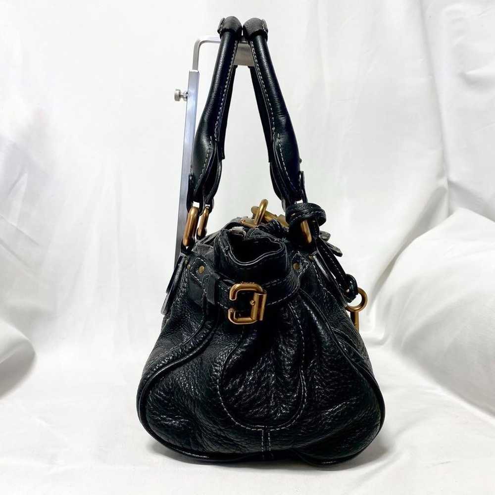 【Great condition】Chloe Paddington Shoulder Bag Le… - image 4