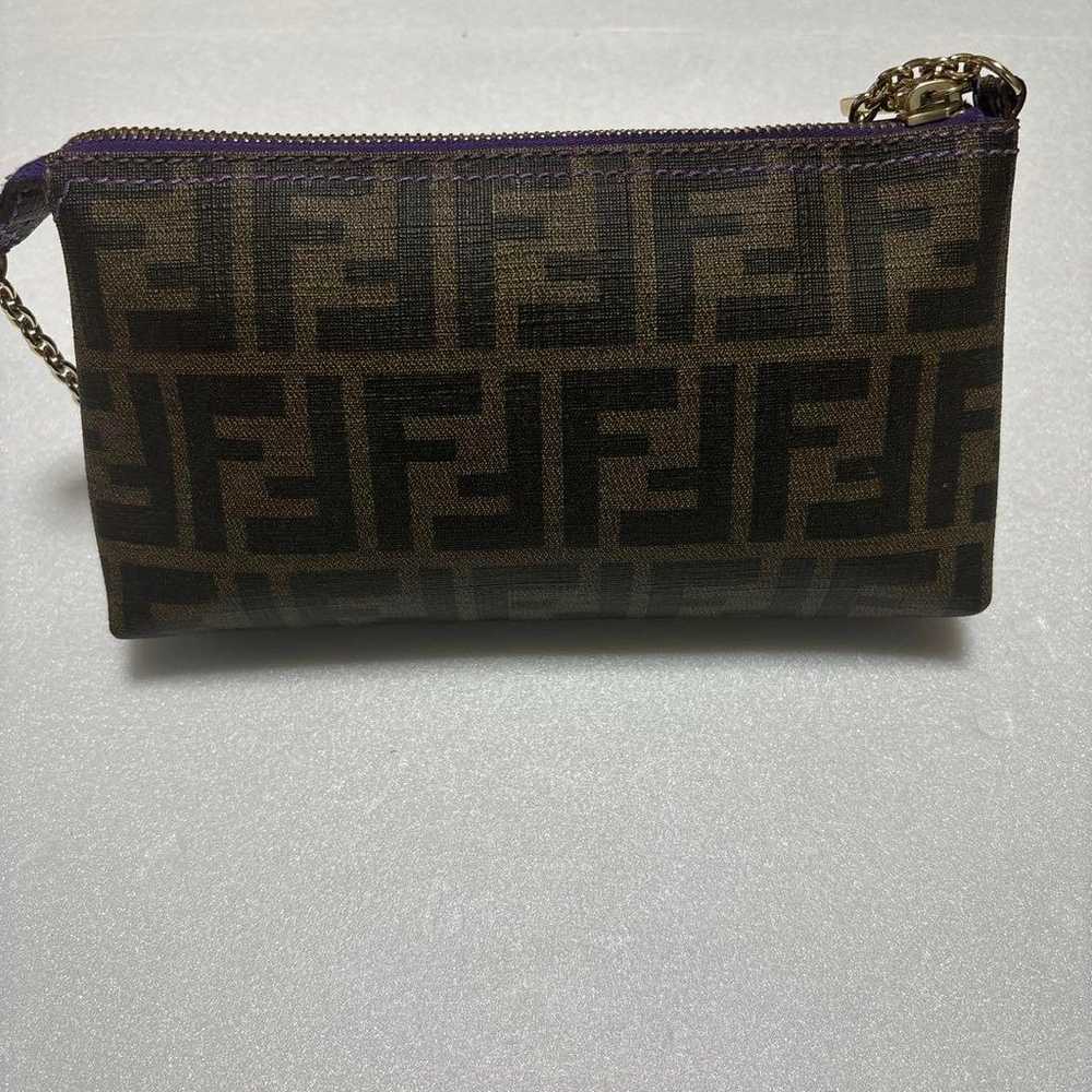 FENDI Zucca Accessory Pouch 8BR592 - image 3