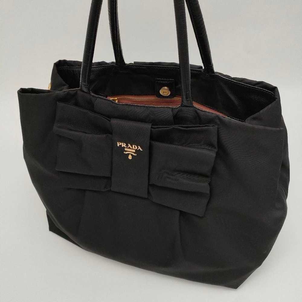 ◾Brand new Prada tote bag in black, top quality a… - image 4