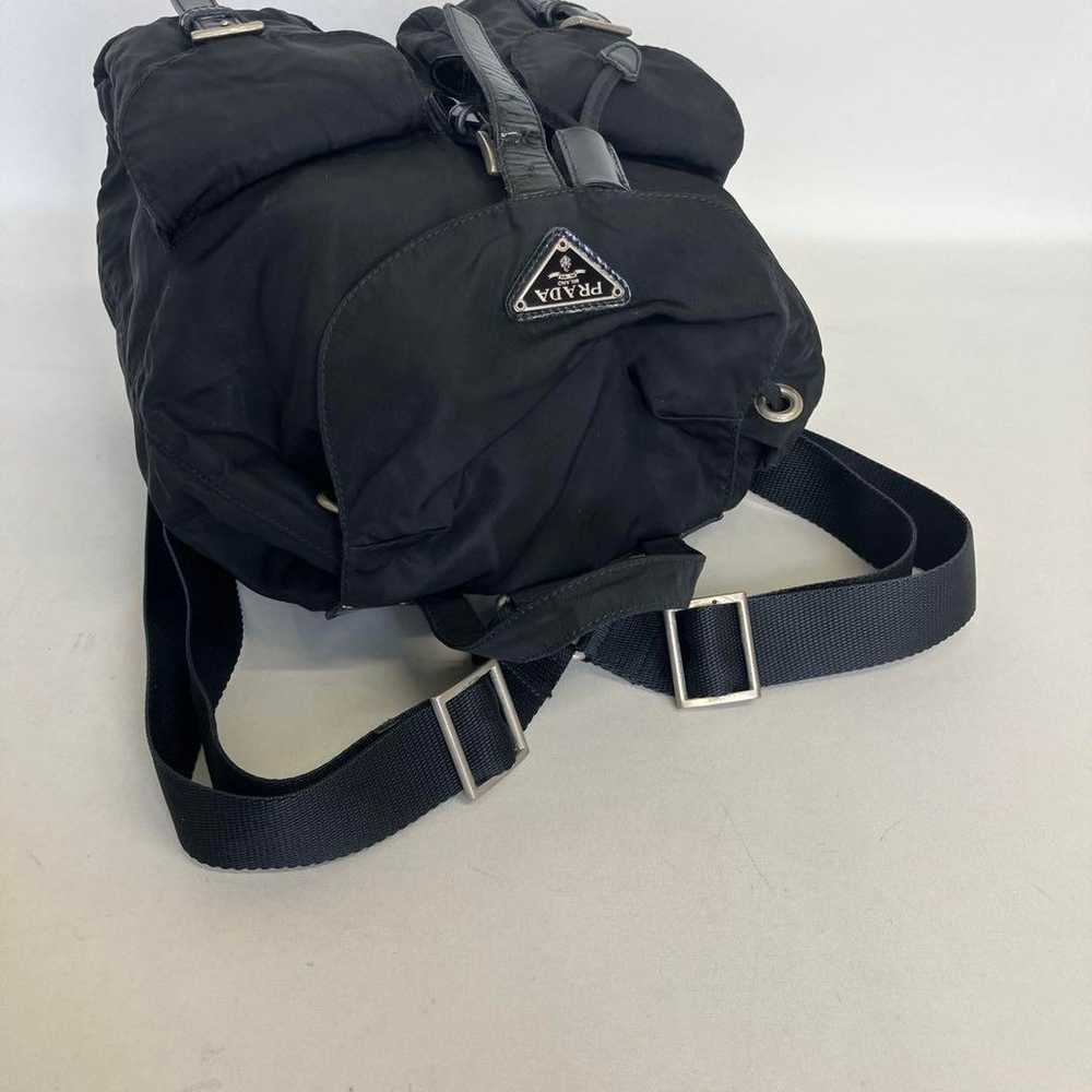 67B115 | Prada Tessuto Backpack Black - image 7