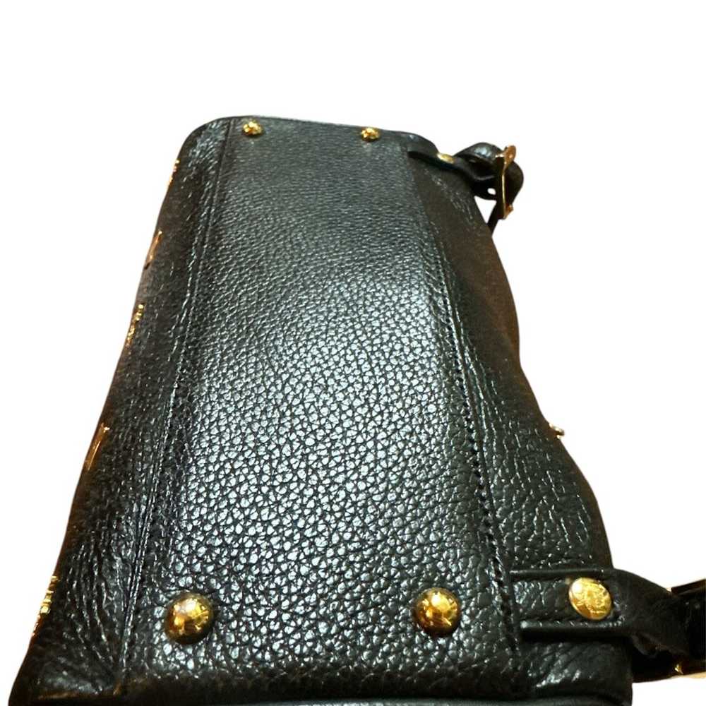 MCM GERMANY Edition black pebbles leather backpac… - image 5