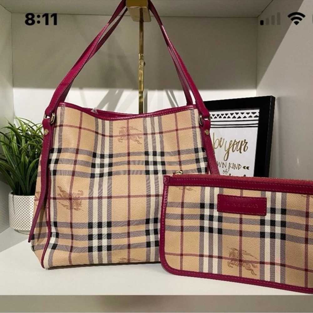 Authentic Burberry small tote - image 1