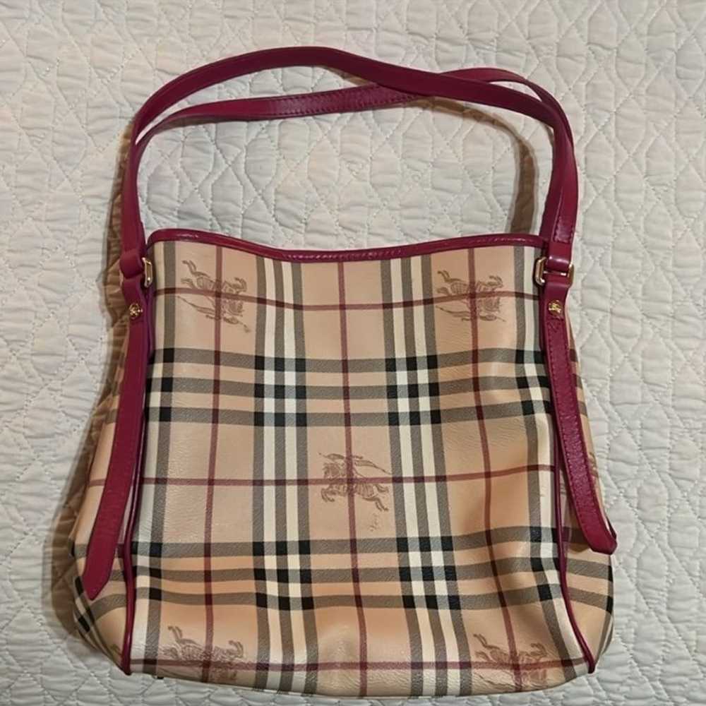 Authentic Burberry small tote - image 2